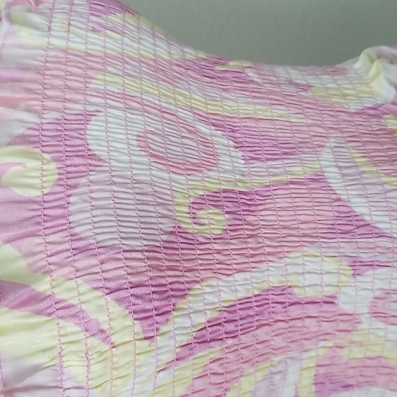 Hill House, The Paz Nap Top - Candy Kaleidoscope Linen,  NWT - Picture 7 of 12